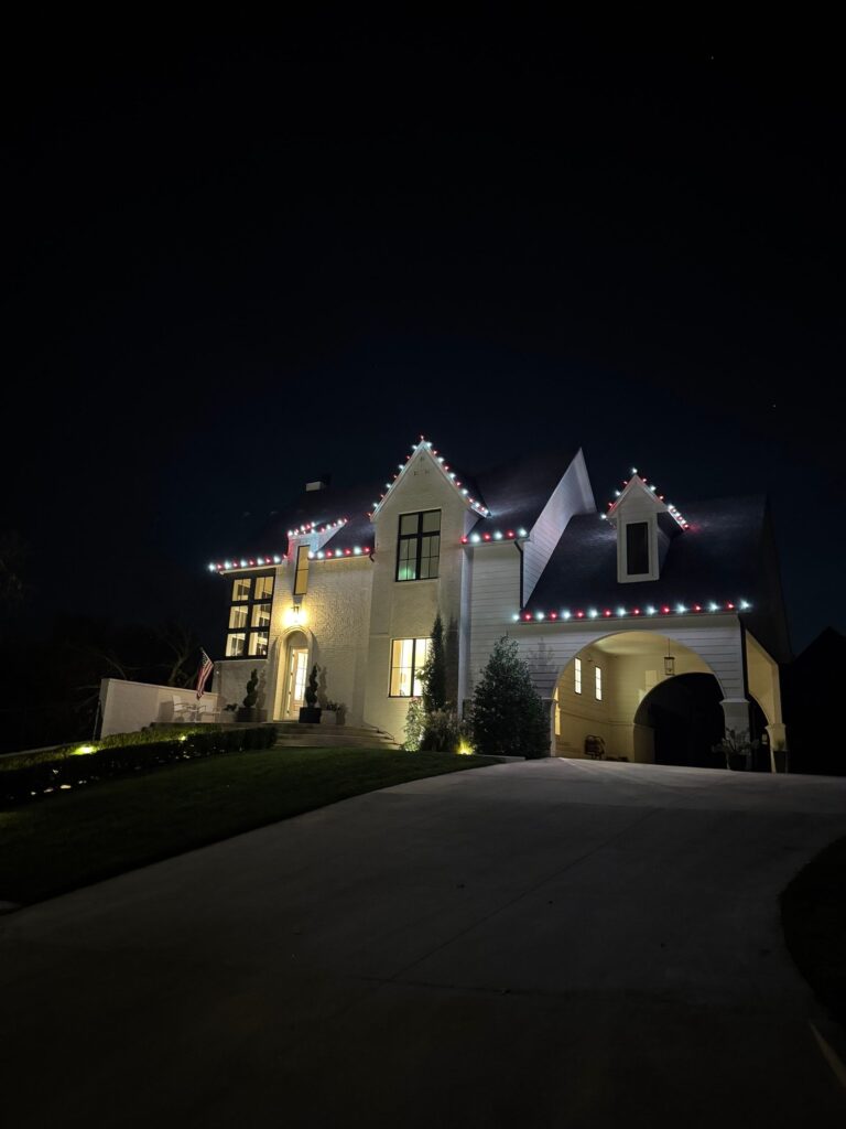Charming Candy Cane Light Installation In Historic Edmond Edmond OK