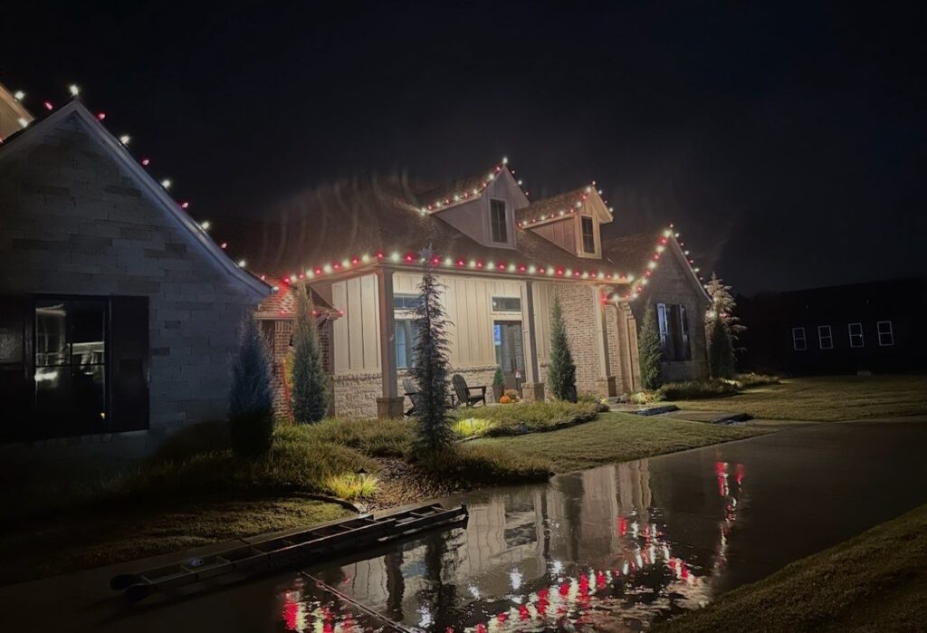 Enchanting Candy Cane Lighting Installation In Chitwood Farms Jones OK