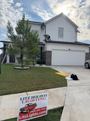 Holiday Lighting Installation For Diwali Celebration in Edmond OK